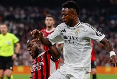 Real Madrid vs Milan: Aksi Diving Vinicius Junior Bikin Los Blancos Tambah Malu