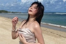 Deretan Potret Cantik Lydia Onic dengan Rambut Terurai, Mulus Banget!