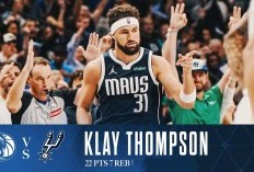 Hasil Mavericks vs Spurs: Debut Mengesankan Klay Thompson, Mavs Menang Telak
