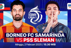 Tempat Menonton Borneo FC vs PSS di Liga 1 2024/25