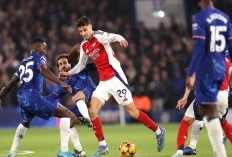 Hasil Pertandingan Chelsea vs Arsenal di Liga Inggris - Derby London Berakhir Imbang 1-1
