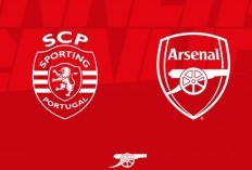 Head to Head Sporting CP vs Arsenal di Liga Champions 2024/25