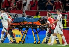 Euro 2024: Striker Hungaria Barnabas Varga Dievakuasi Usai Pingsan Karena Tabrakan Keras Lawan Skotlandia