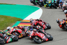 Hasil MotoGP Jerman 2024: Francesco Bagnaia Terdepan, Marc Marquez Kedua