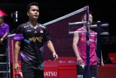 Cedera, Anthony Ginting Tak Mampu Selesaikan Laga di Japan Open 2024