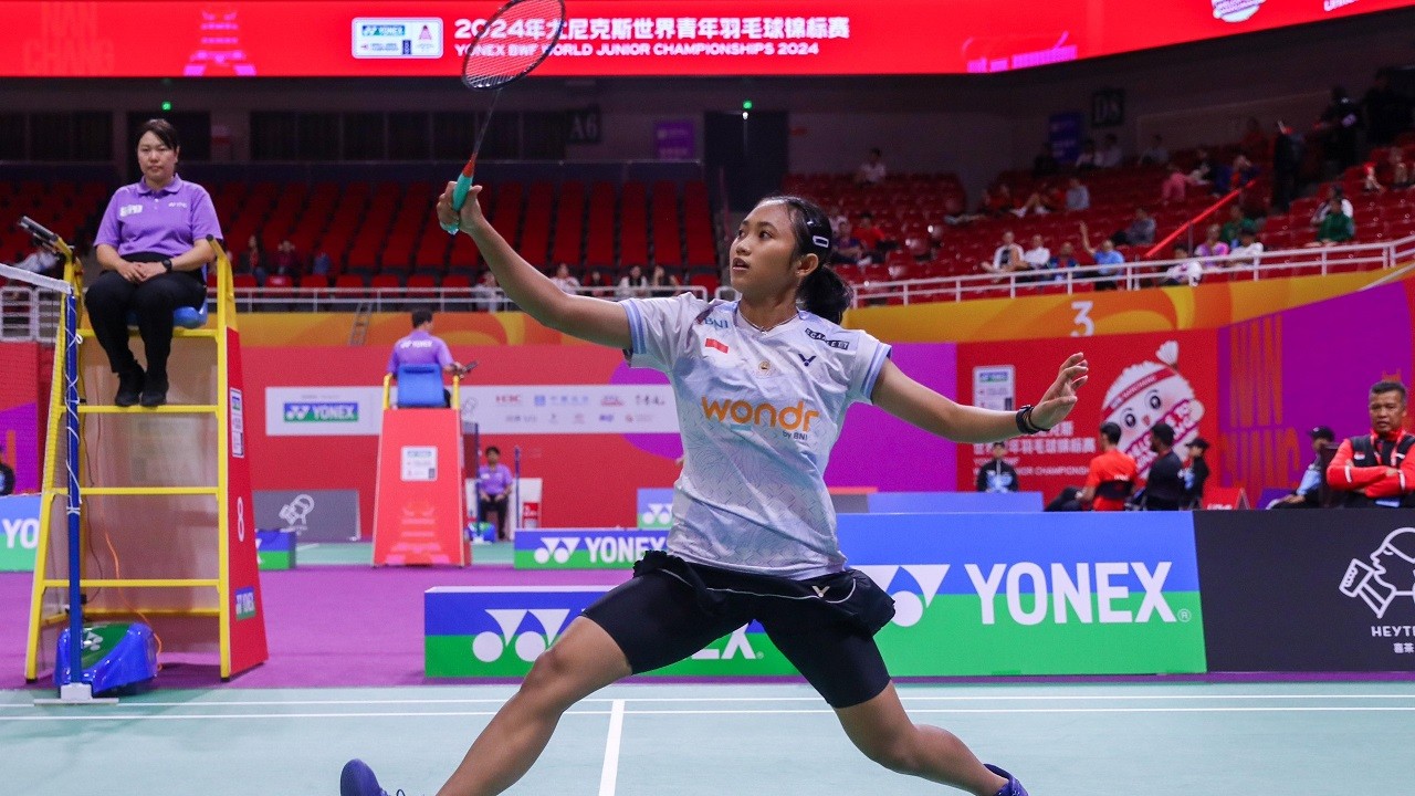 Kejuaraan Dunia Junior 2024: Langkah Mulus Kavitha di Laga Perdana, Menang Telak dan Tak Temui Kesulitan