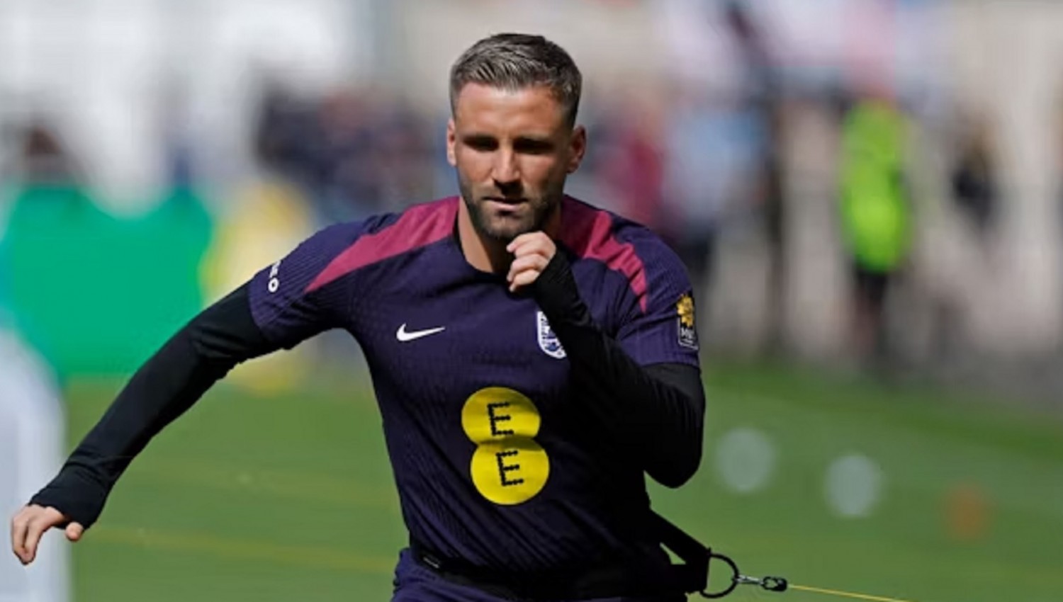 Euro 2024: Kekuatan Inggris Bertambah! Luke Shaw Kembali Berlatih Jelang Lawan Slovakia