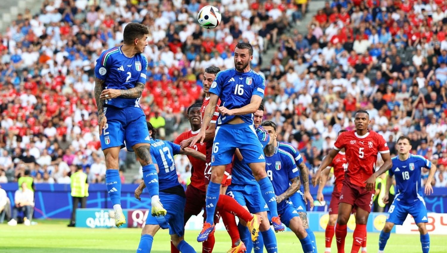 4 Fakta Menarik usai Swiss vs Italia Euro 2024: Kutukan Kekalahan Juara Bertahan di Babak 16 Besar