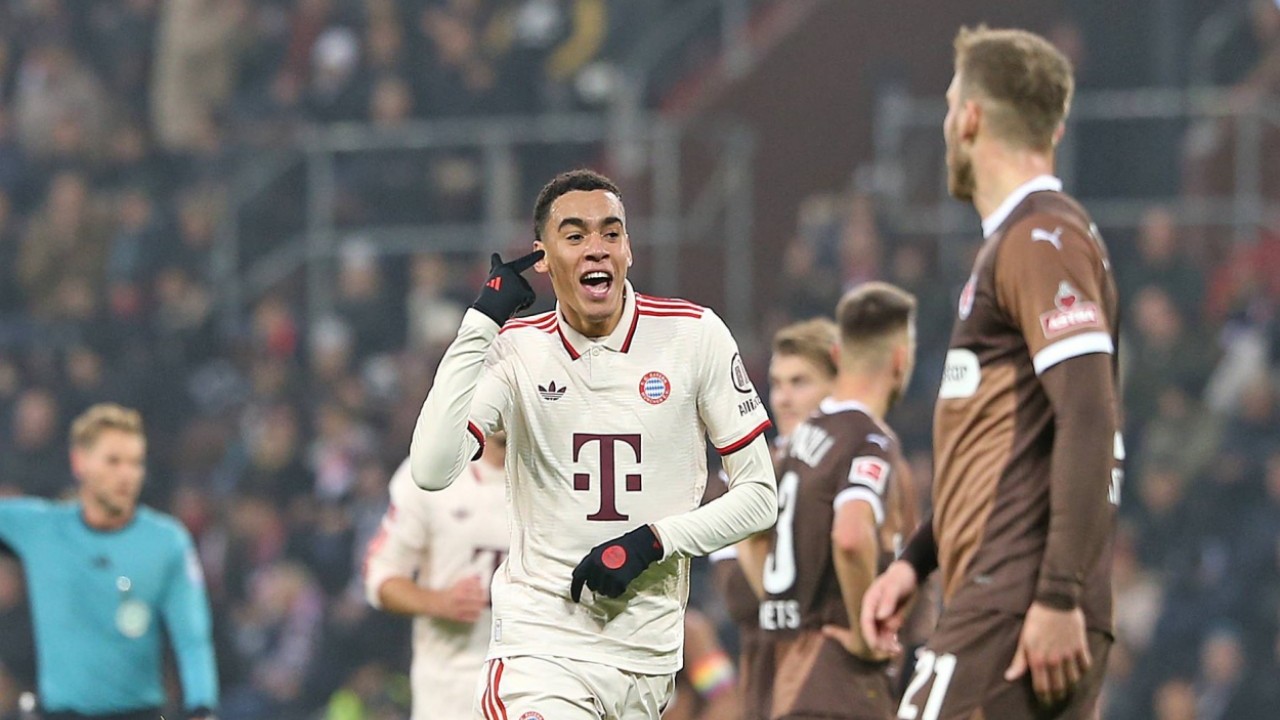 Hasil Pertandingan St Pauli vs Bayern Munchen di Liga Jerman - Jamal Musiala Pahlawan Kemenangan