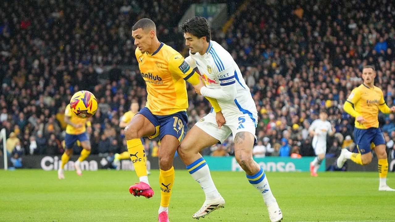 Susunan Pemain Derby County vs Leeds di Liga Championship 2024-2025
