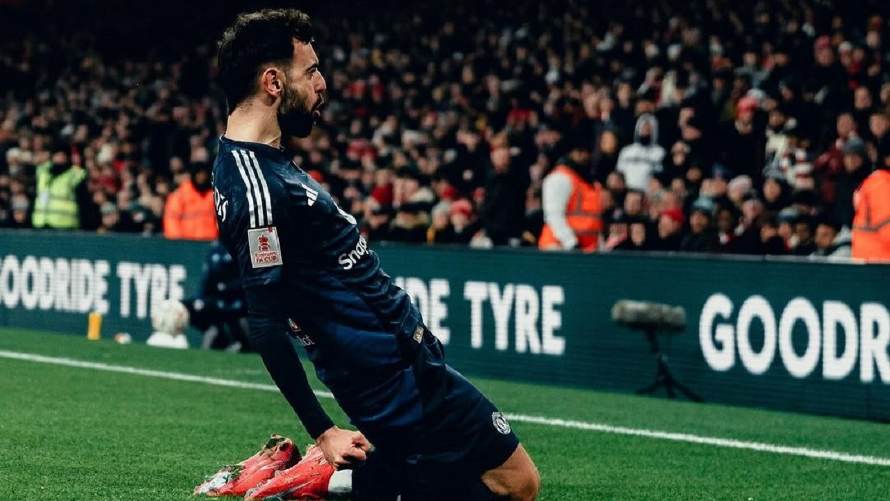 Arsenal vs Man Utd: Jebol Gawang The Gunners, Bruno Fernandes Lewati Rekor Legenda MU