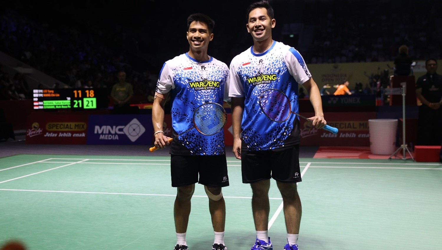 Pulangkan Juara Olimpiade 2020, Ganda Putra Non-Pelatnas Sabar/Reza Bidik Podium Indonesia Open 2024