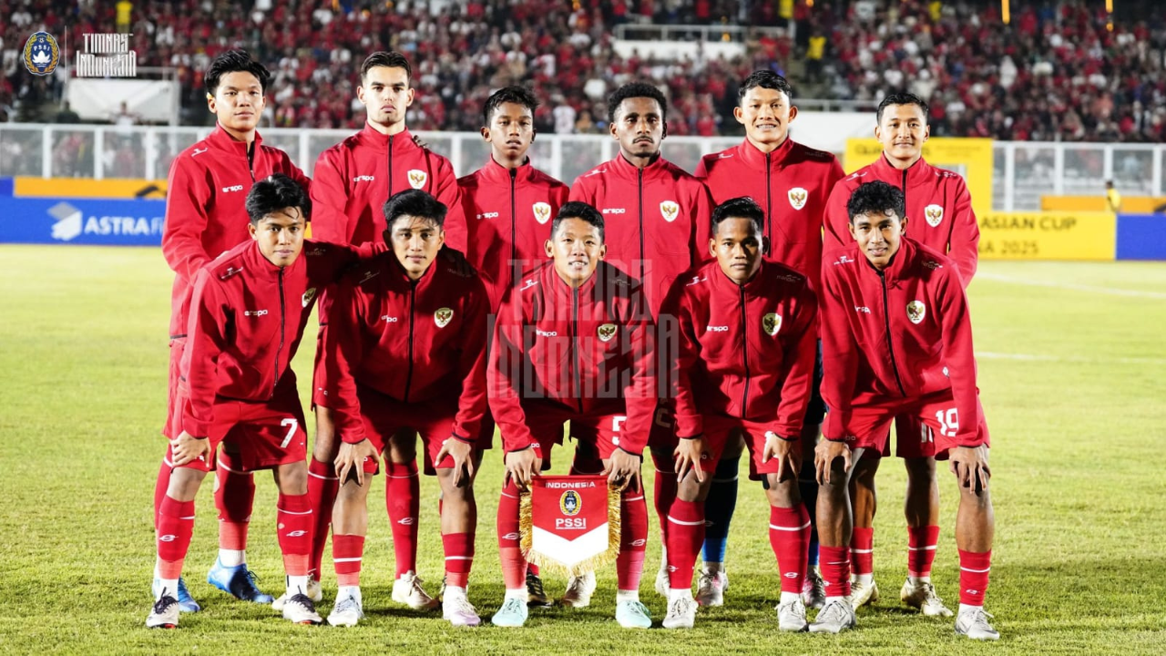 Rapor Statistik Timnas Indonesia di 3 Laga Grup F Kualifikasi Piala Asia U-20 2025, Garuda Nusantara Menyala!
