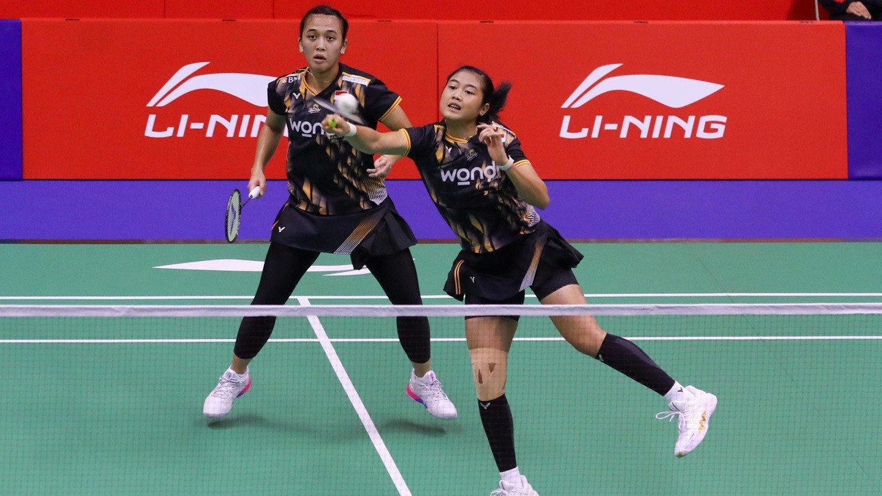 Kepercayaan Diri Meningkat Usai Juara Taipei Open, Ana/Tiwi Bantai Ganda Putri Malaysia di Hong Kong Open