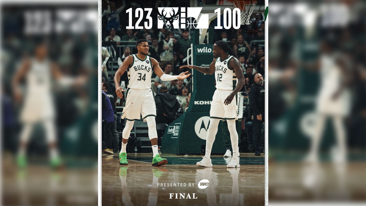 Giannis Antetokounmpo Dobel-Dobel, Milwaukee Bucks Akhirnya Menang