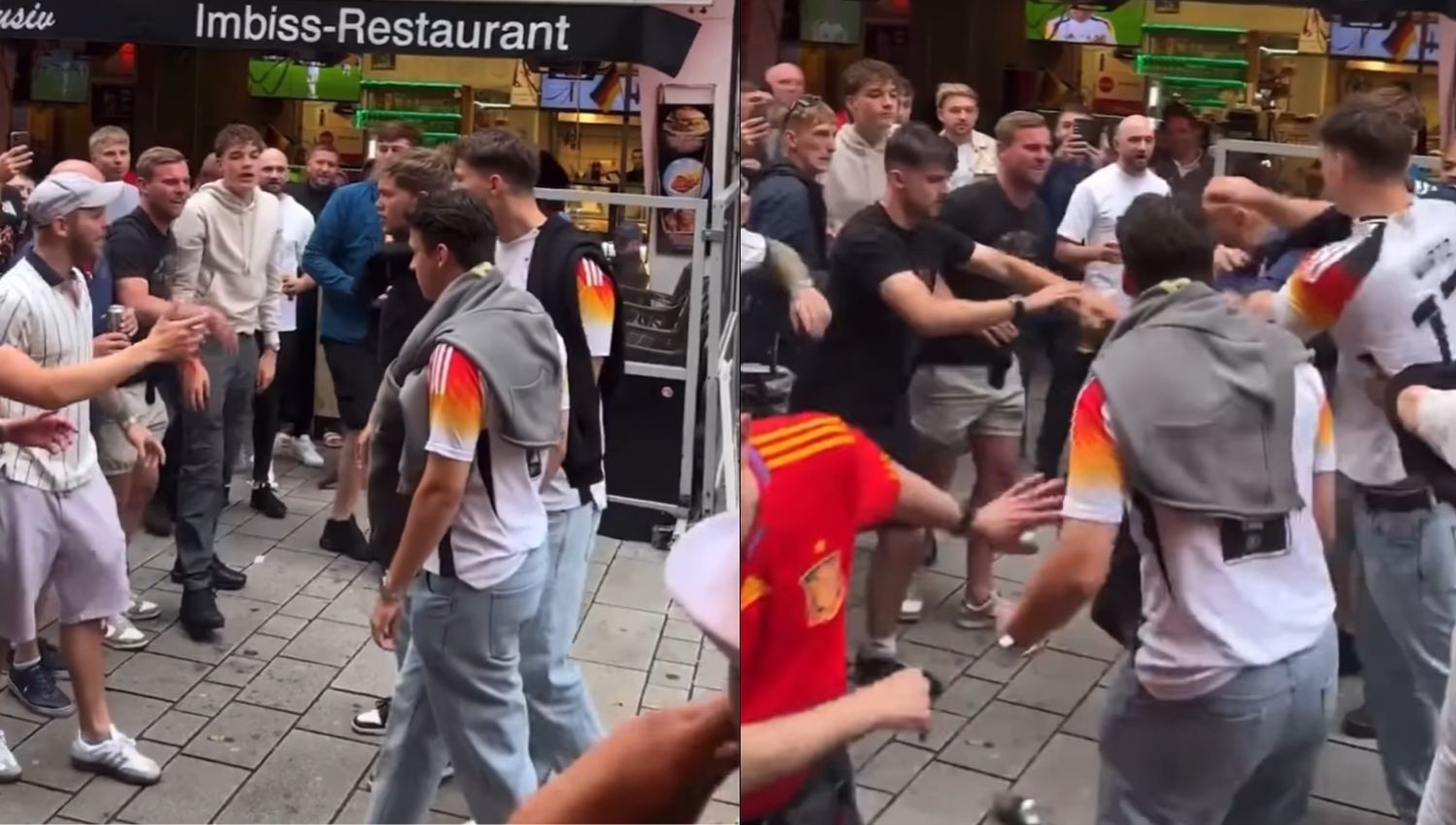 Aksi Memalukan Suporter Inggris Ledek Fans Jerman usai Gugur dari Euro 2024, Netizen: Nanti Juga Pulang!