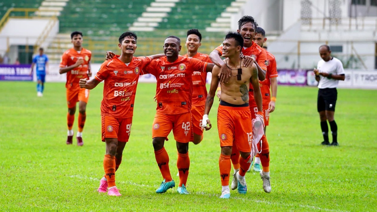 Jadwal Siaran Langsung Liga 2 2024-2025 Pekan 12 - Sriwijaya FC vs Persiraja, PSIM vs Nusantara United