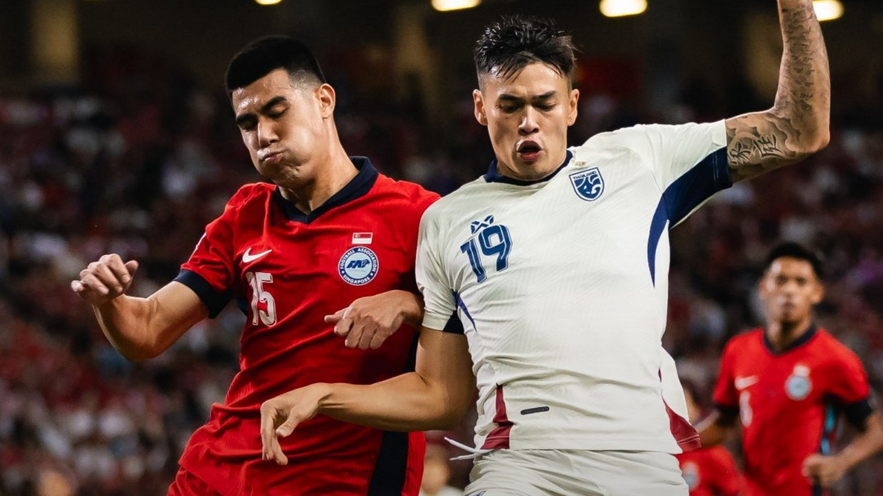 Susunan Pemain Thailand vs Kamboja di Piala AFF 2024