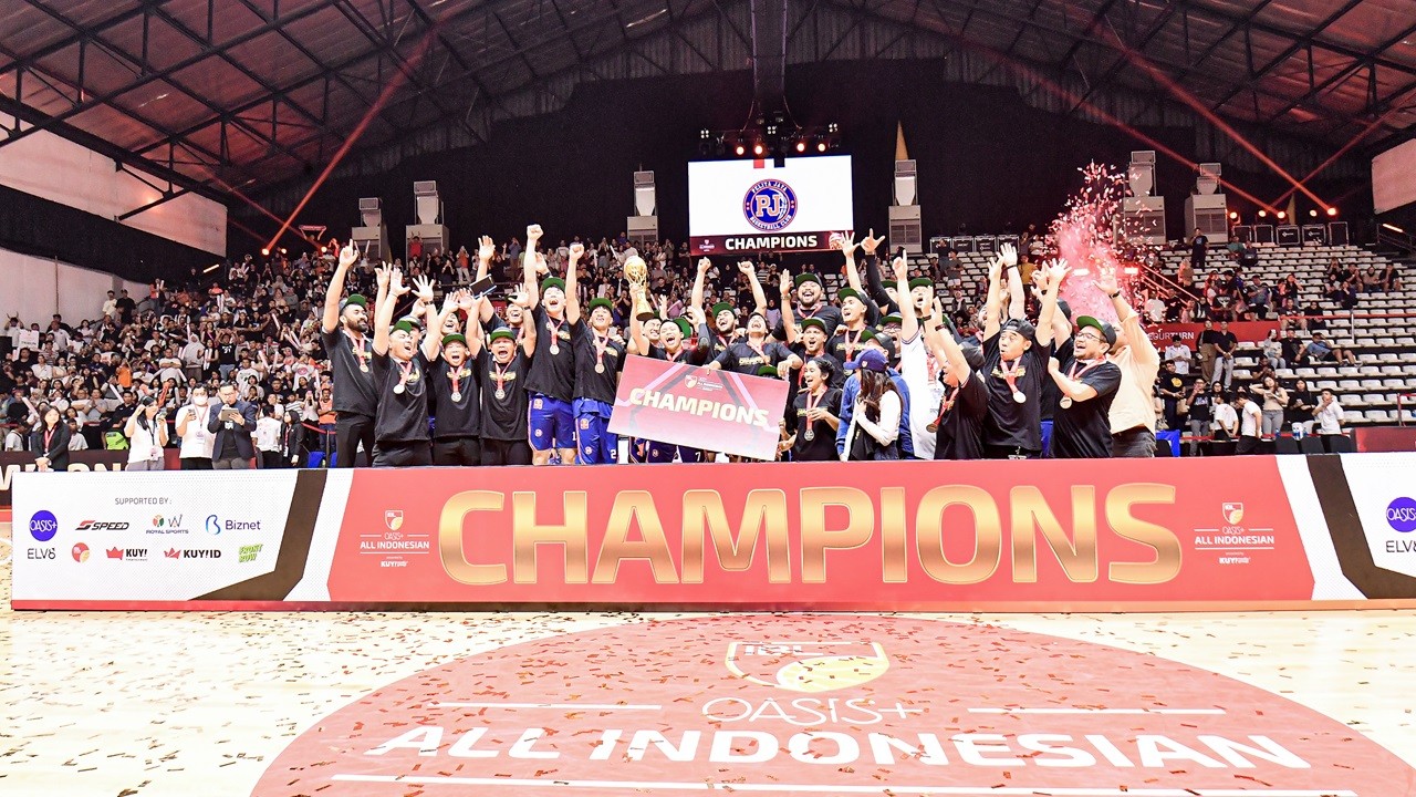 KUY Media Group Sukses Gelar IBL All Indonesian 2024, Pelita Jaya Rengkuh Trofi Piala Menpora