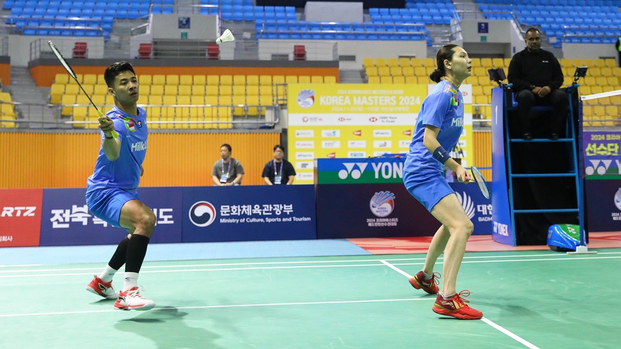 Dejan/Gloria Main Terburu-buru dan Tertekan, Hasilnya Tak Maksimal di Final Korea Masters 2024