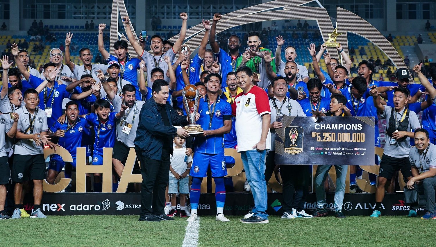 Manuver Mulia Arema FC, Hadiah Juara Piala Presiden 2024 Disumbang untuk Korban Tragedi Kanjuruhan