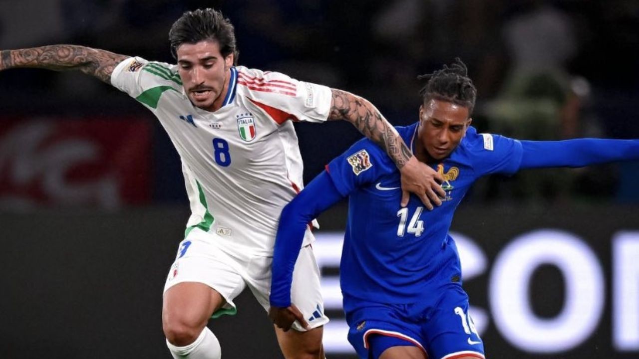 Tempat Menonton Italia vs Prancis di UEFA Nations League 2024/25