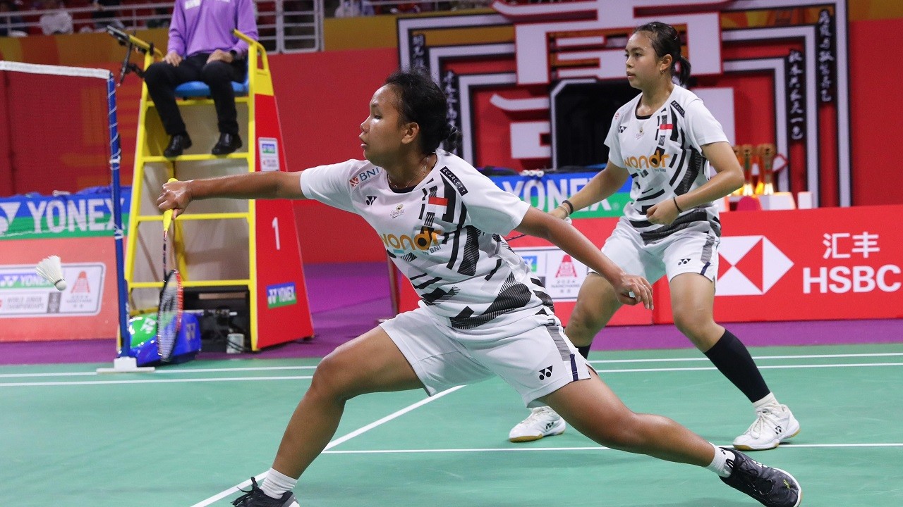 Isyana/Rinjani Gagal ke Final Kejuaraan Dunia Junior 2024, Indonesia Raih Medali Perunggu