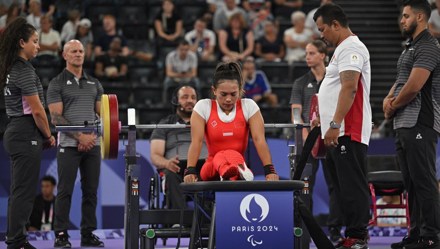 Gagal Bawa Medali, Ni Nengah Widiasih Finis ke-5 di Cabor Angkat Berat Paralimpiade Paris 2024