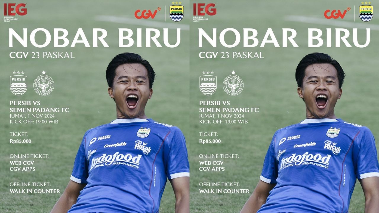 24 Tempat Nobar Persib vs Semen Padang di Bandung: Banyak yang Gratis, Bobotoh Langsung Merapat!