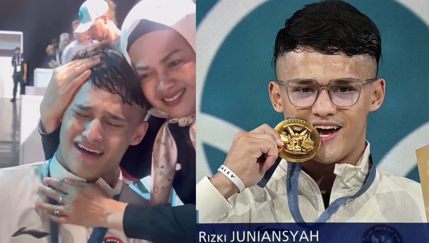 Ritual Rizki Juniansyah Sebelum Raih Medali Emas Olimpiade Paris 2024: Cuci Kaki Ibu dan Minum Airnya