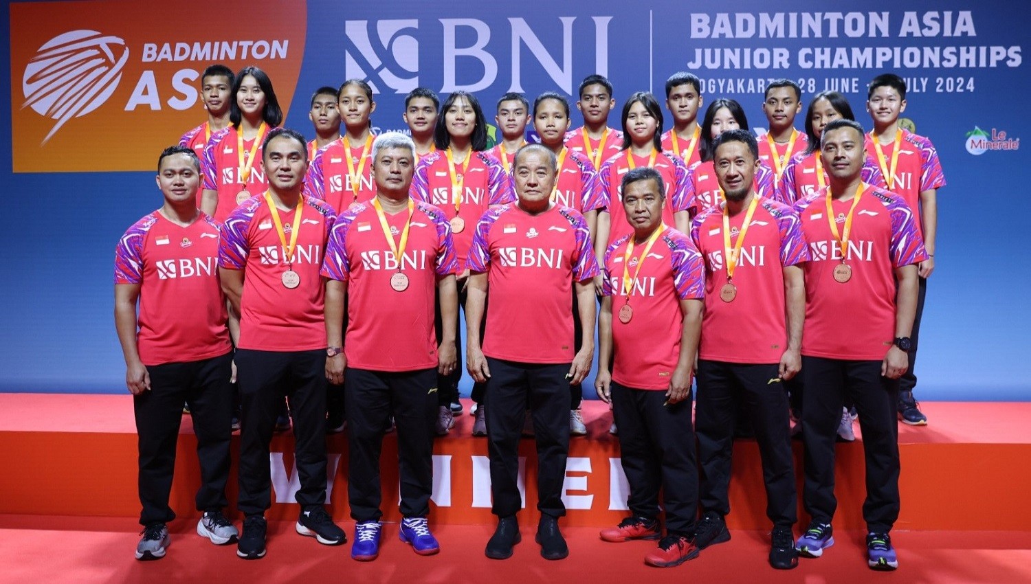 China Juara Badminton Asia Junior Championship 2024, Indonesia Pilih Fokus di Individual