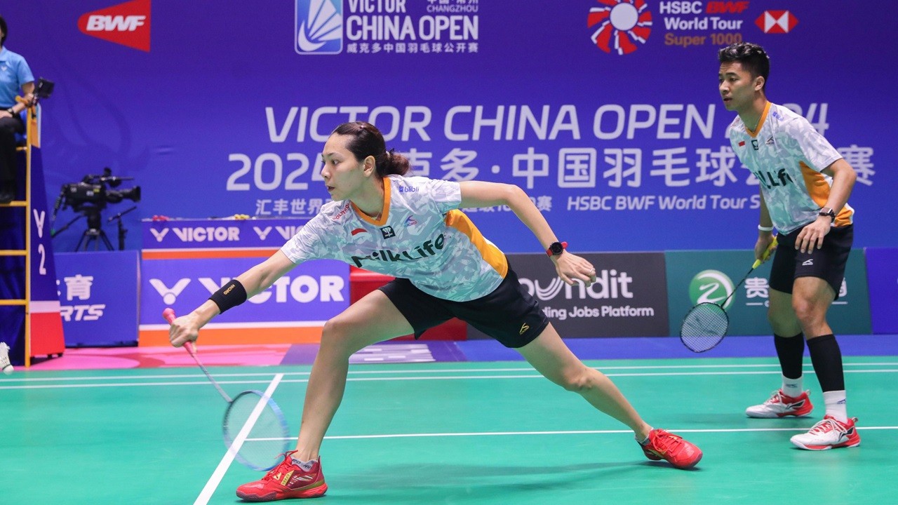 Hasil Macau Open 2024: Dejan/Gloria Buka Keran Kemenangan, Melaju ke 16 Besar Usai Bungkam Wakil Taiwan