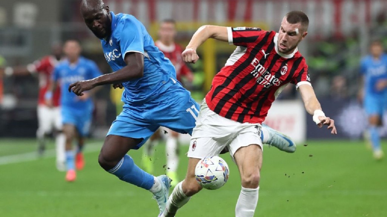 Rating Pemain Milan 0-2 Napoli: Anguissa Jadi Trouble Maker Rossoneri, Lukaku dan Kvaratskhelia Cetak gol