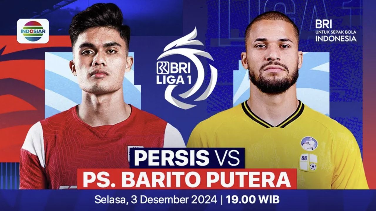 Tempat Menonton Persis vs Barito Putera di Liga 1 2024/25