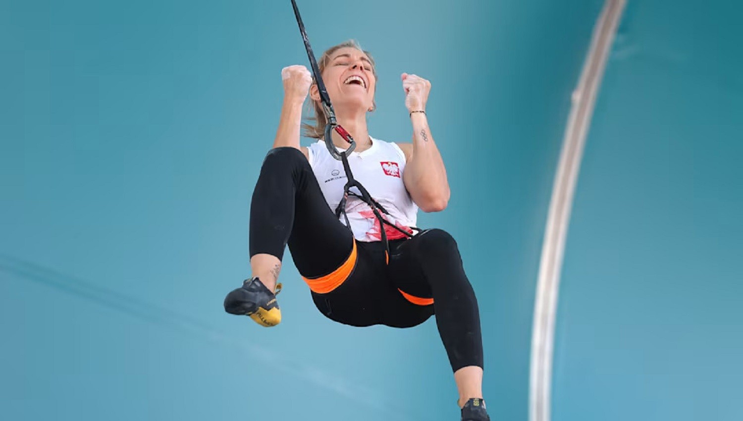 Aleksandra Miroslaw Pecahkan Rekor Dunia Panjat Tebing di Olimpiade Paris 2024