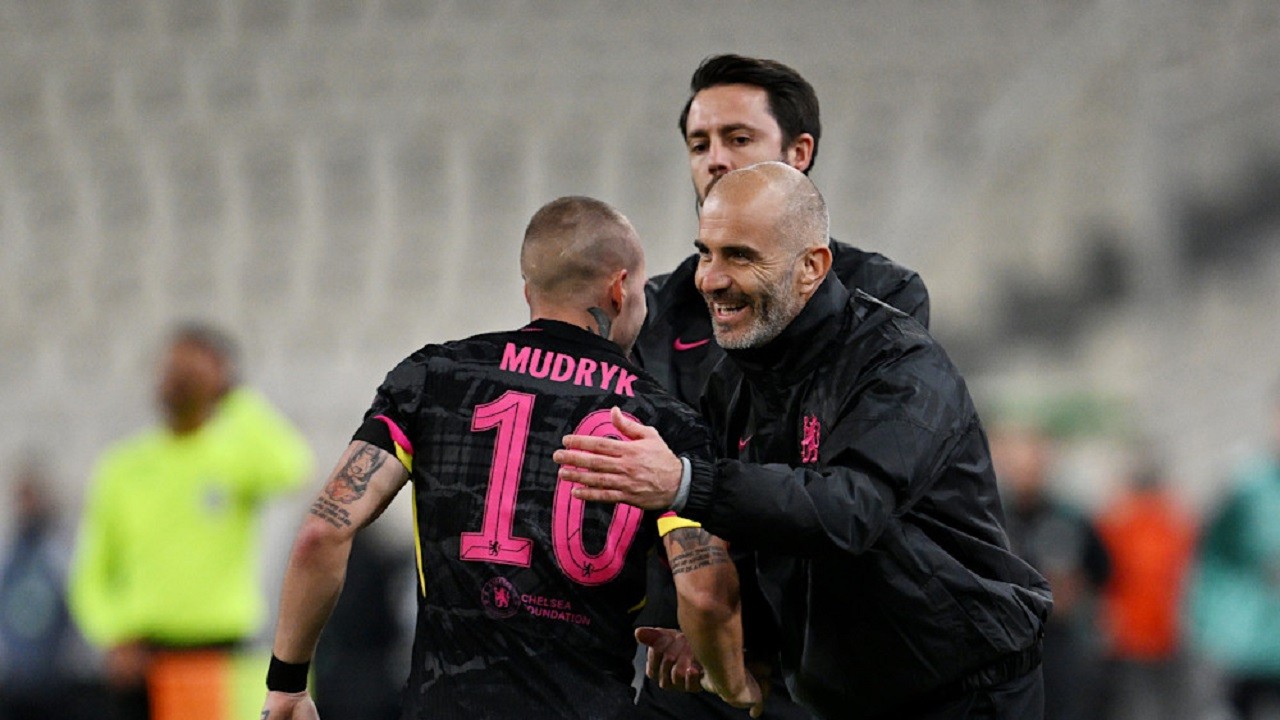 Enzo Maresca Bantu Mykhaylo Mudryk Bersinar di Laga Panathinaikos vs Chelsea