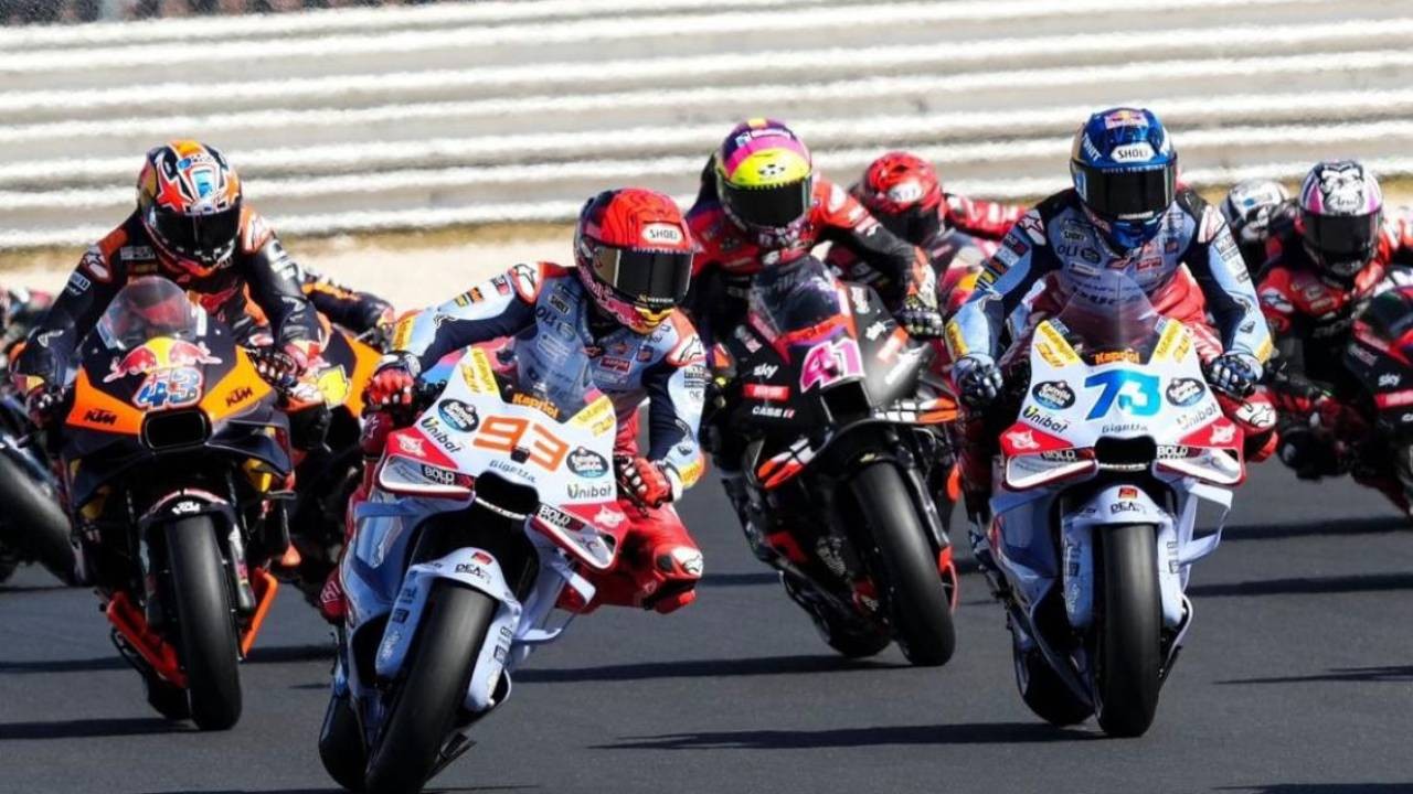 Marc Marquez Start Posisi ke-9 Sulit Menyusup Podium MotoGP San Marino