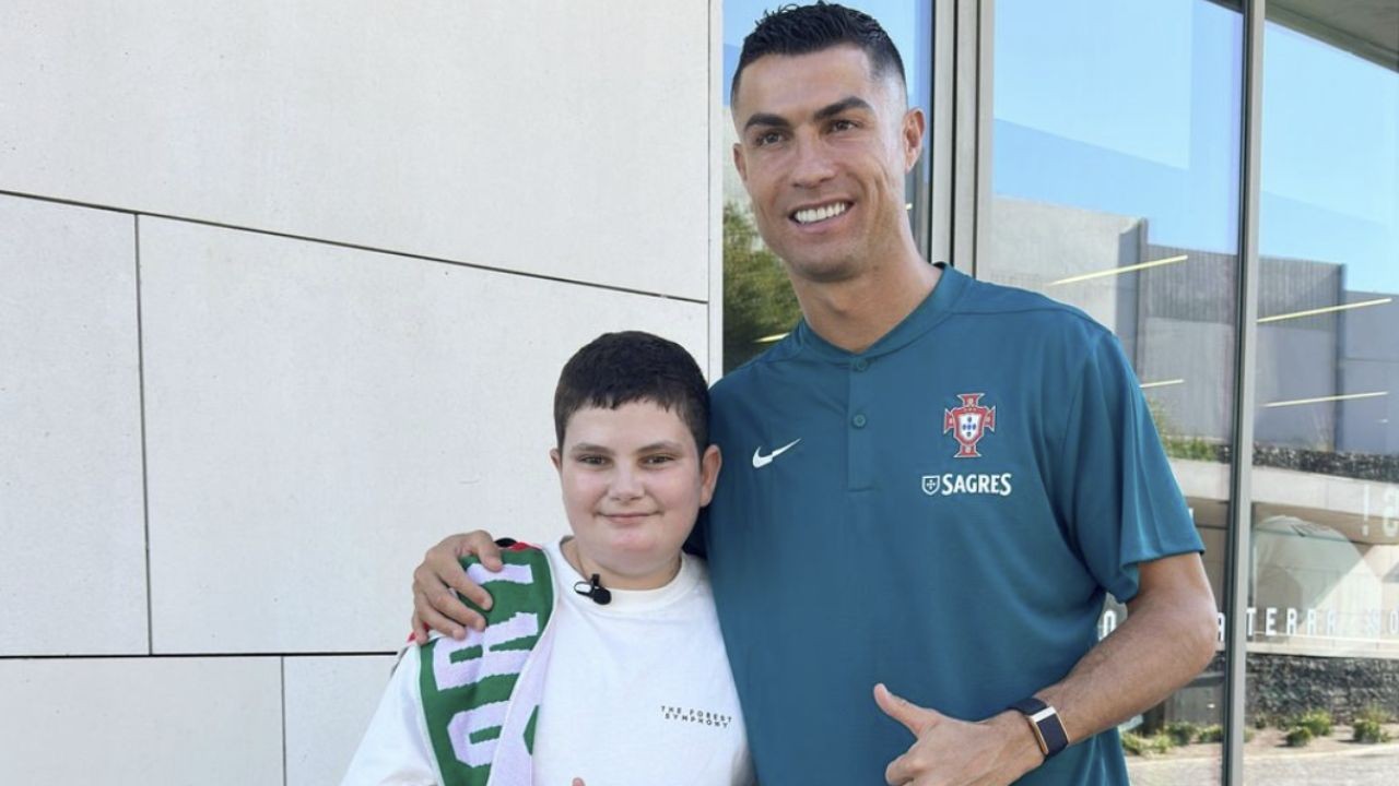 Cristiano Ronaldo dan IShowSpeed Donasi Rp1,5 Miliar untuk Bocah Korban Ledakan di Portugal