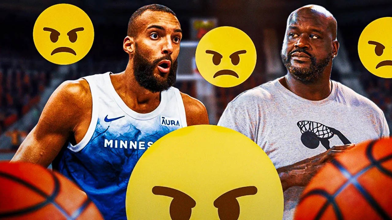 Kisruh NBA, Shaquille O'Neal Balas Rudy Gobert Lagi: Juara Dulu! Baru Banyak 'Bacot'!