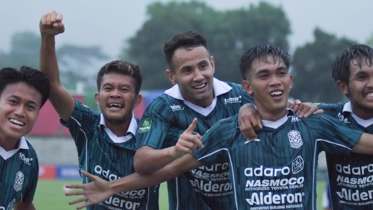 Raih Kemenangan Tandang di Subang, Nusantara United FC Tempel Persijap di Puncak Klasemen