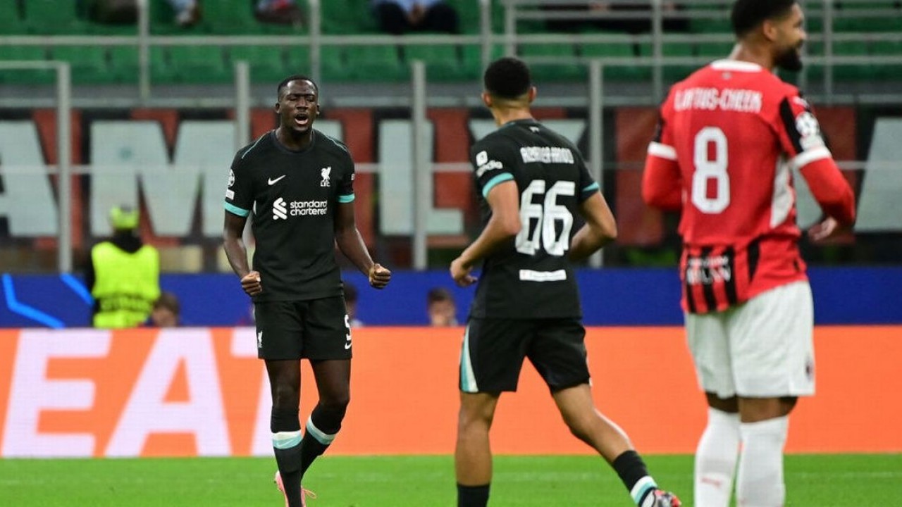 Hasil Laga AC Milan vs Liverpool di Liga Champions - The Reds Menang 3-1 di San Siro