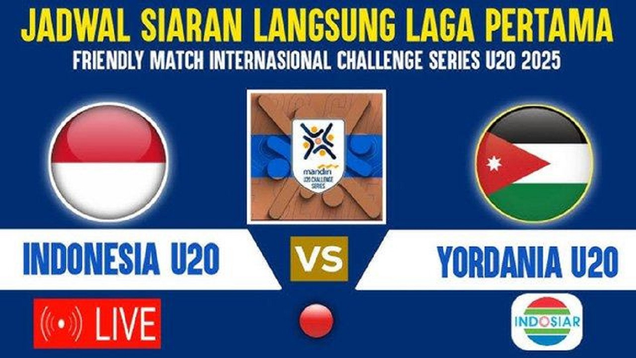 Prediksi Indonesia U20 vs Yordania U20 di Mandiri U-20 Challenge Series 2025: Ujian Berat Skuad Garuda