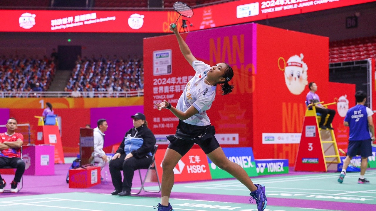 Mutiara Ayu Keok, Kavitha Jadi Satu-satunya Harapan Tunggal Putri di Kejuaraan Dunia Junior 2024