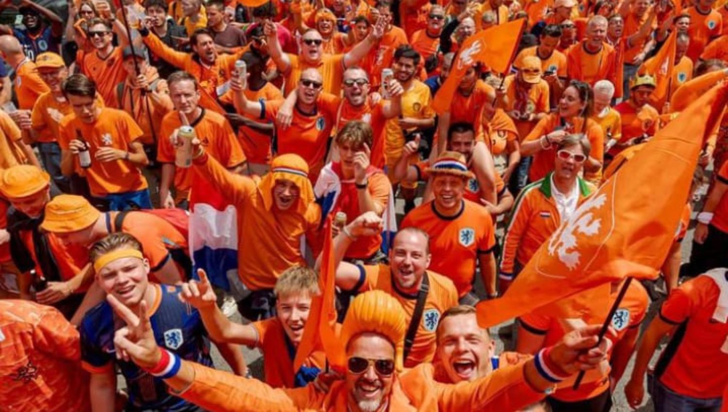 Euro 2024: 'Tsunami' Lautan Oranje Membludak usai Belanda Hajar Rumania