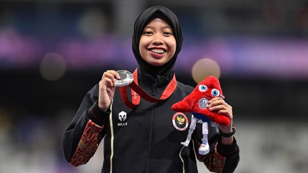Sumbang Medali Perak, Karisma Evi Tiarani Pecahkan Rekor di Paralimpiade Paris 2024