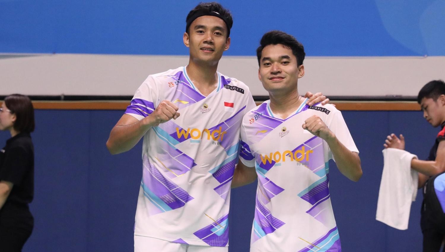 Bantai Taiwan di Korea Open 2024, Leo/Bagas Bersyukur