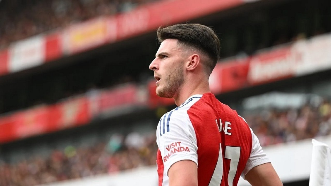 Arsenal Tanpa Declan Rice Saat Melawan Inter Milan di Liga Champions