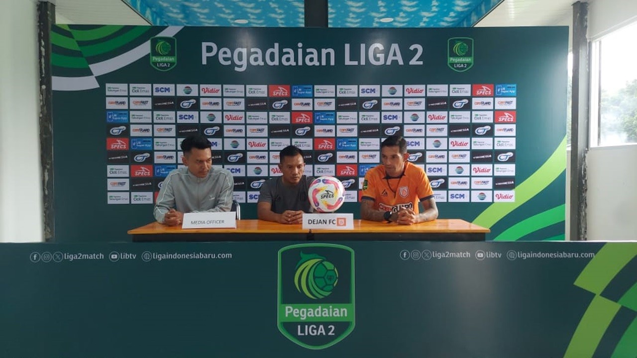 Antusias Tatap Debut di Liga 2, Dejan FC Depok Tak Silau Nama Besar Sriwijaya FC