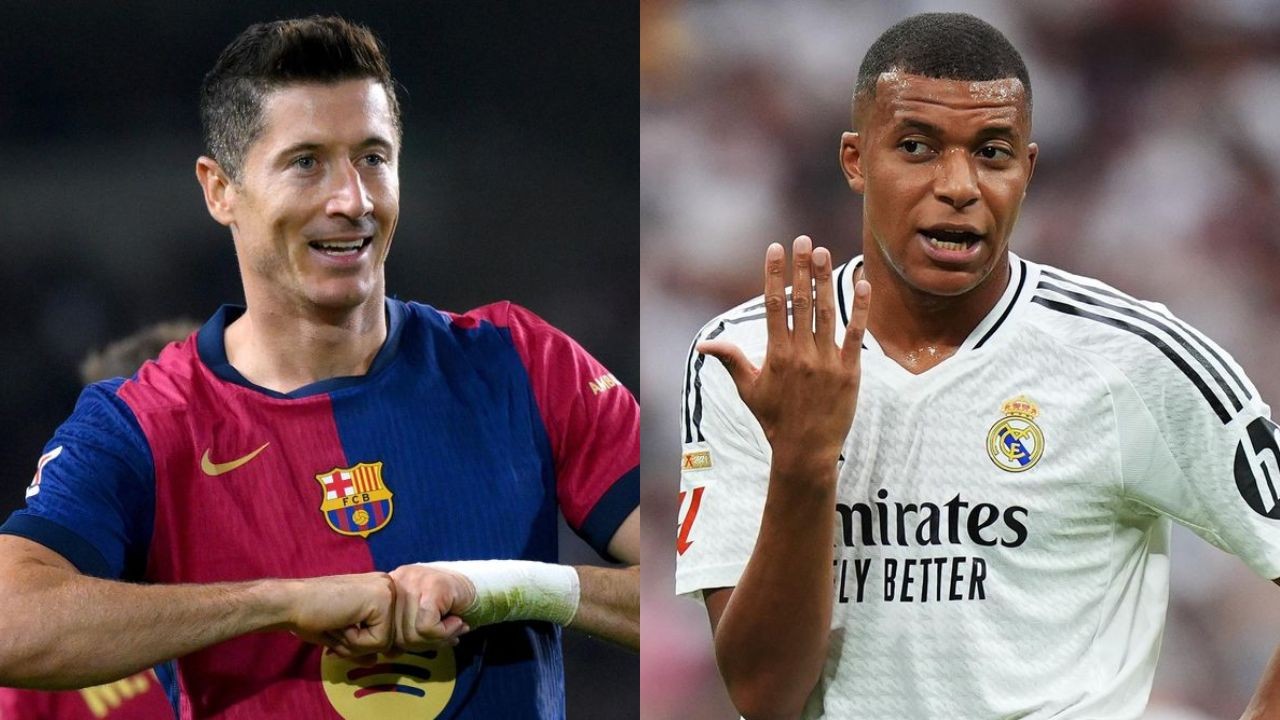 Top Skor Liga Spanyol 2024-25 Sementara: Robert Lewandowski Makin Jauhi Kylian Mbappe