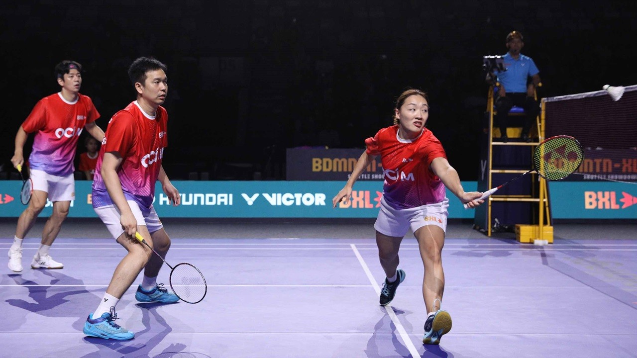 Tim Hendra Setiawan Akhirnya Menang di BDMNTN-XL, Viktor Axelsen Sapu Bersih tapi Jadi Juru Kunci